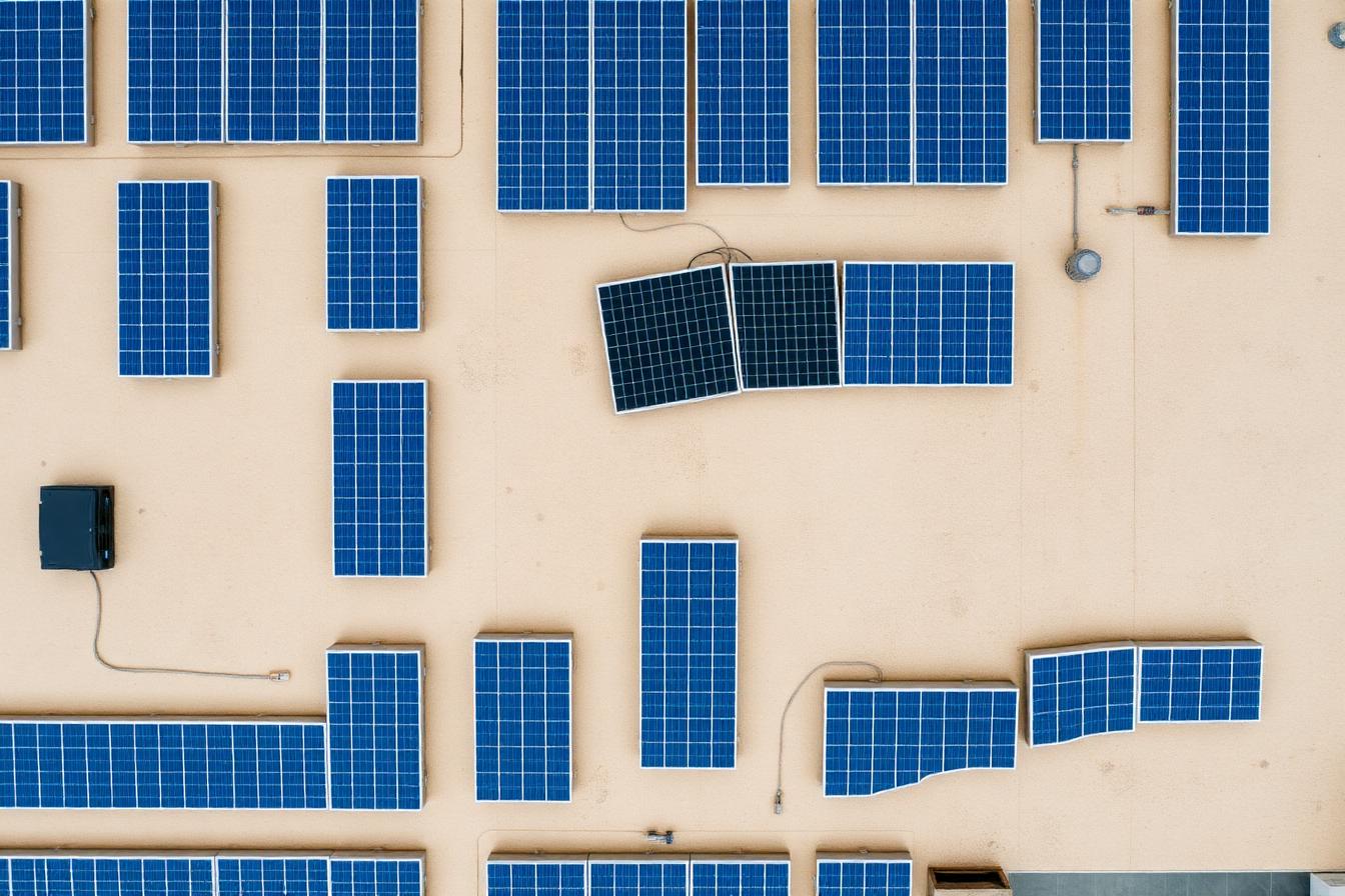 PV-Anlage Inspektion – Luftbild